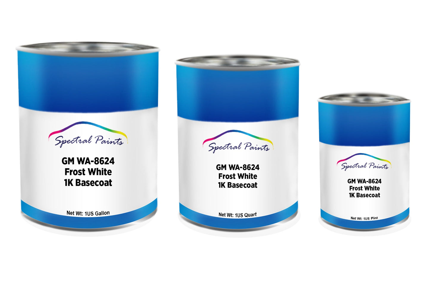 For GMC Chevrolet Buick Cadillac WA8624 / 8624 / U8624 White Paint