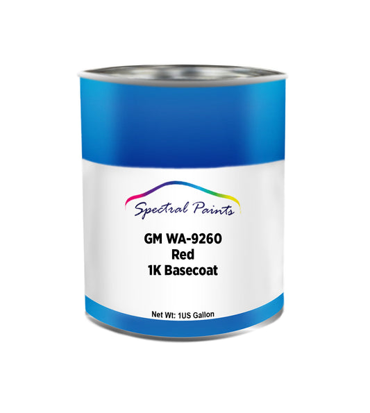 For GMC Chevrolet Buick Cadillac WA9260 9260 Red Paint