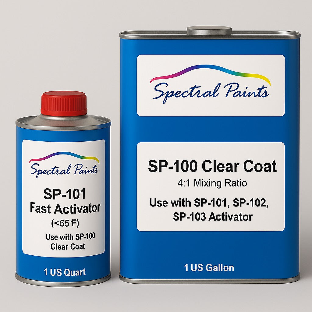 SP-100 2K Clear Coat (4:1) - Gallon Kit