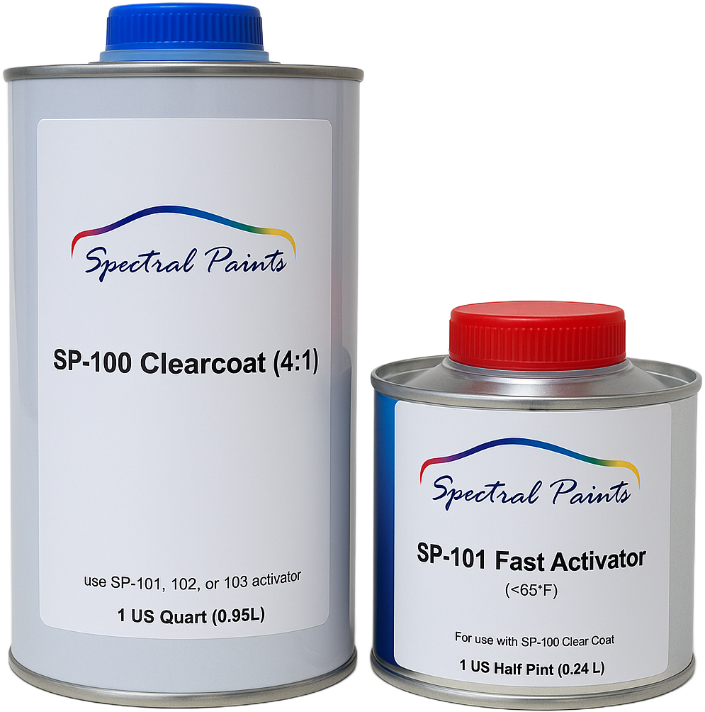 SP-100 2K Clear Coat (4:1) - Quart Kit