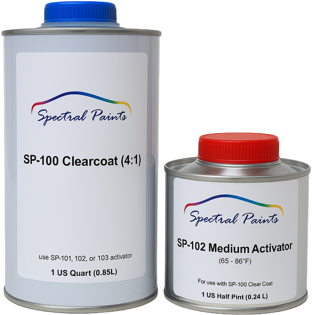 SP-100 2K Clear Coat (4:1) - Quart Kit