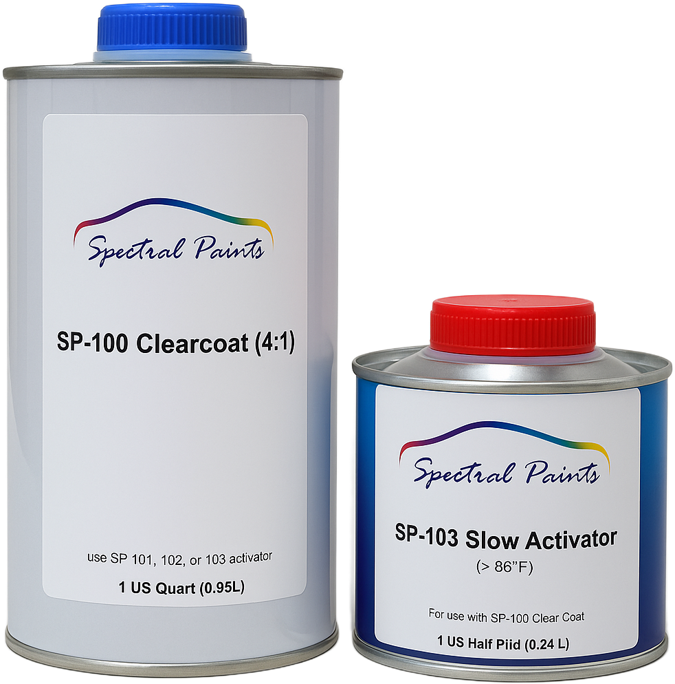 SP-100 2K Clear Coat (4:1) - Quart Kit