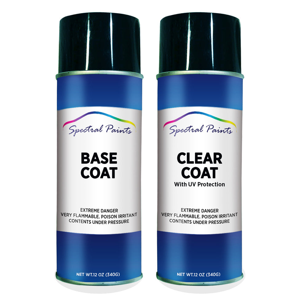 Lincoln MD Clear Blue Frost Metallic Touch Up Spray Paint